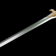 Preview01.png Conan Sword - Real Size - Conan The Barbarian 3D print model