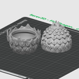 small-egg-3d-view.png Elemental Dragon Eggs - Storage & Display Set - No Supports 3D Print STL/3MF