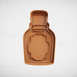 Fichier STL gratuit Bloc bouteille frigo 📱・Design pour imprimante 3D à  télécharger・Cults