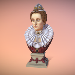 elizabeth-1-of-englandcolor1.png Bust of Elizabeth I of England