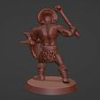 Tor-clan-2-Back.jpg The Tor Clan - Warband of 5 Primal Warrior Cavemen of the Stone Age