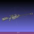 meshlab-2020-09-27-21-52-00-65.jpg Sword Art Online Sinon Hecate II Rifle Basic Model