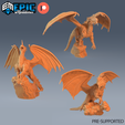 Silver-Dragon.png Silver Dragon Set ‧ DnD Miniature ‧ Tabletop Miniatures ‧ Gaming Monster ‧ 3D Model ‧ RPG ‧ DnDminis ‧ STL FILE