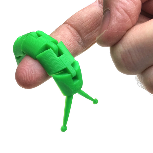 Articulated Slug 3D model