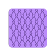 Textura Rombos Corazones 2 tamanos (2).stl Cutter Set Rhombus, hearts and circles
