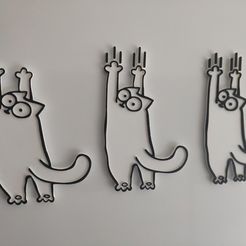 87a4b053e6cc47f3129721ea84e735e5_display_large.jpg Archivo STL gratis Simon's Cat - Arañazos y estiramientos - MMU ready・Plan de impresión en 3D para descargar