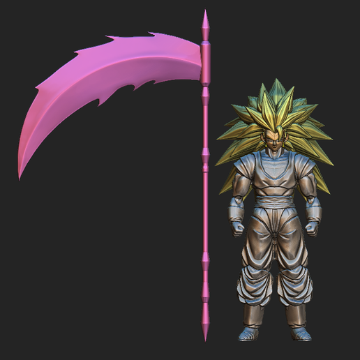 KI effect: "scythe GOKU BLACK"
