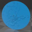3.JPG Stitch wall clock with guitar