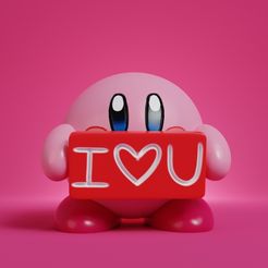 kirby-love-you-render.jpg Kirby I Love You - Valentines Day