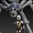 ScreenShot941.jpg STAR WARS .STL THE MANDALORIAN, Krykna spider OBJ. KENNER STYLE ACTION FIGURE.