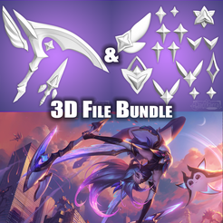 AkaliSG14.png Fichier 3D Star Guardian Akali League of Legends Prop + Accessoires Fichiers STL・Modèle imprimable en 3D à télécharger
