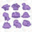 covermain.png Dino cookie cutter set of 9