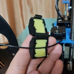 1.jpg Archivo STL gratis Limpiador de filtros de filamentos・Objeto de impresión 3D para descargar