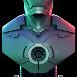 iroman.png STL file Ironman Bust・3D printable model to download