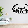 green-sofa-white-living-room-with-free-space.jpg Halloween bat wall decoration