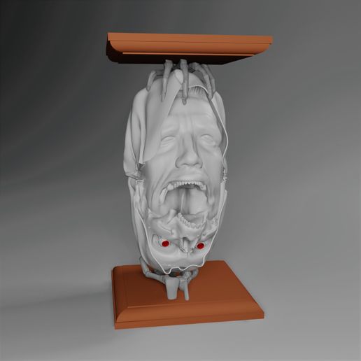 Robotic catharsis - T800 schwarzenegger 3D model