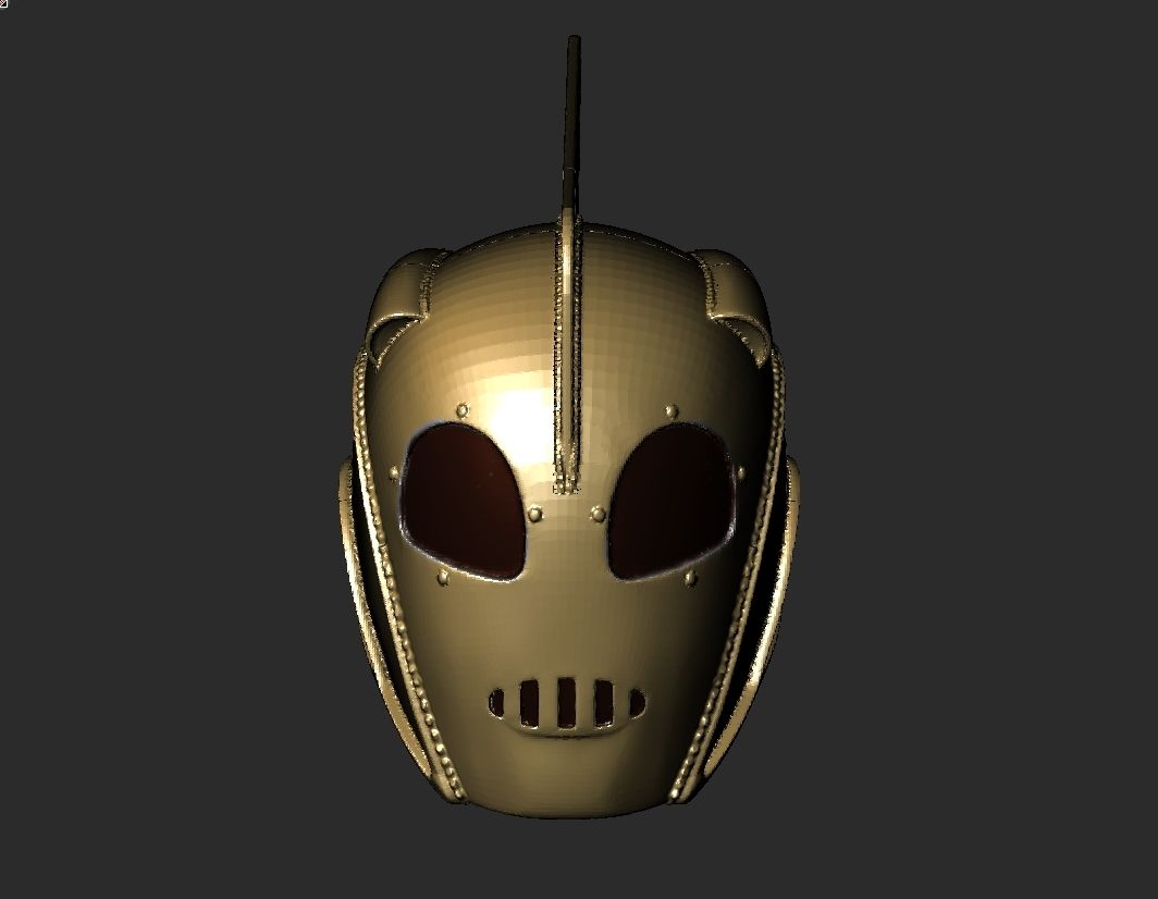 ScreenShot162.jpg 3D file Rocketeer helmet Replikca for cosplay・3D print model to download, DESERT-OCTOPUS