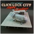Click-lock-happy-landing-pad-transport-ship0000.jpg Click-Lock City - Happy Landings | 模块化太空港和星际飞船 STL 包