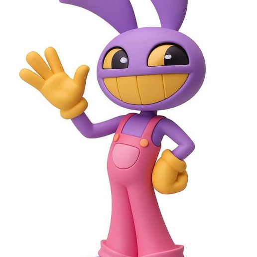 Jax Figure - The Amazing Digital Circus Fan Art (3D Print STL) 3D model