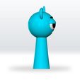 4.jpg Sky Sprunki STL, 3mf, Obj, 3D Model Split file Character Fanart