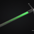Qui-Gon-Sword-8.png Bartok Medieval Qui-Gon Jin Sword - 3D Print Files