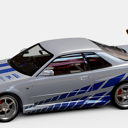 Nissan R34 Brian's Velozes e Furiosos