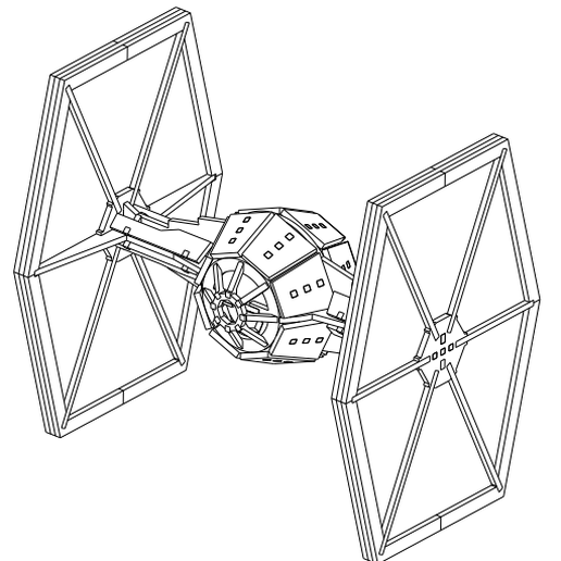 3d file star wars tie fighter 3d printing design to download cults