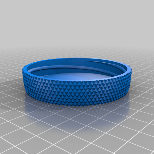 Lid60_double_knurled.png Custom Container for Handy Sleeve