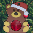 Bear-lollipop1.png BEAR - CHRISTMAS TREE /DINNER PLATE /DECORATION/GIFT