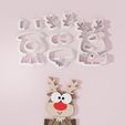 Tarandos-1.jpg Christmas Reindeer #4 Cookie Cutter