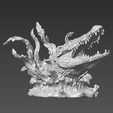 6.png Crocodile STL File-Alligator 3D Model for 3D Printing