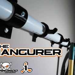 1.jpg Free 3D file The Hangürer - uber cool & adjustible utility hanger thing・3D printer model to download