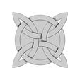 Gaelic-tile-00.jpg Gaelic knot onlay relief 3D print and cnc model