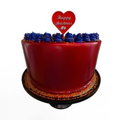 Happy-n-y-st.1522.jpg Happy Christmas Cake Topper