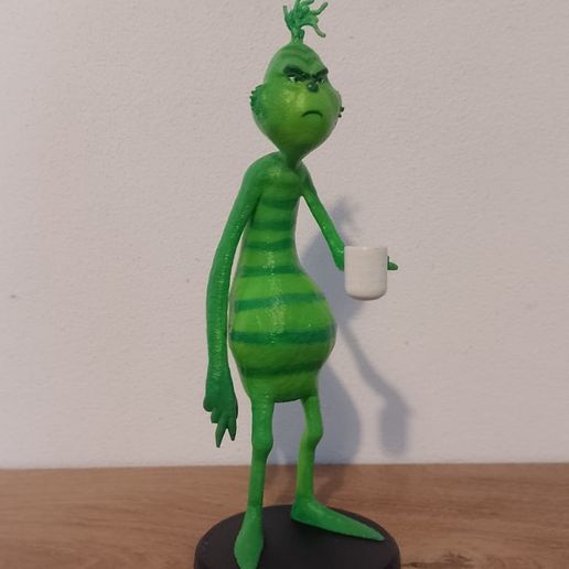 Гринч и Макс - 3D-печатный рождественский набор (2 STL-файла)