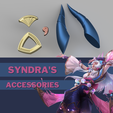 huge.png STL file Spirit Blossom Syndra accessories・3D printer model to download