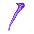 Cervical_Rib_Right_02.OBJ Archivo OBJ Esqueleto de T-rex a tamaño real - Parte 10/10・Objeto para impresora 3D para descargar