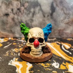 HA-HA ! Crâne (base ronde de 40 mm)