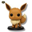 17.jpg Eevee Chibi Figure Pokemon 3D Model