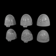 render.png Tactical and Sergeant shoulderpads for Salamanders