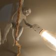 81455951_1521901797984109_4685662466414215168_o.jpg STL-Datei Monkey Lamp・3D-druckbares Modell zum Herunterladen