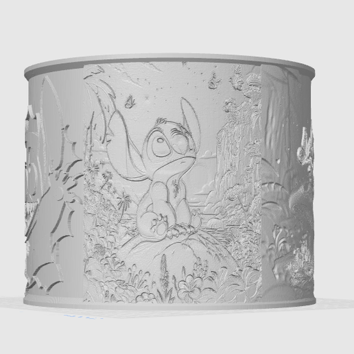 Screenshot-9.png Stitch And Hello Kitty Lithophane LampShade