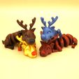 DSC01182 copia.jpg STL file Lazy Reindeer・3D print design to download