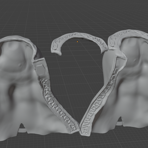 Coat with Runes 3D model