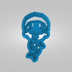 Cookie_Cutter_Bubble_Guppies_Goby.png Goby Character from Bubble Guppies Imprint Cookie Cutter