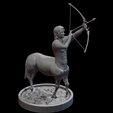 Sagittarius_01.png Sagittarius Zodiac sign Mystical Centaur Creature Sculpture 3D print model