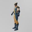 Wolverine0015.png Wolverine Lowpoly Rigged