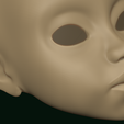 2024-03-02-13_18_44-ZBrush.png BJD Doll head Bouillette pre-support