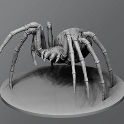 86c0c98f84af830b1e3f7941522f80c6_display_large.jpg Бесплатный STL файл Неживой паук・Шаблон для 3D-печати для загрузки