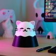 Cat_Epic_Kawaii_Box_Holoprops.jpg Archivo 3D Kawaii Cat Loot Box - Print-in-Place - No Support・Objeto de impresión 3D para descargar